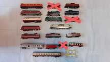 Locomotive&vagoane&tender&piese trenulet electric scara HO