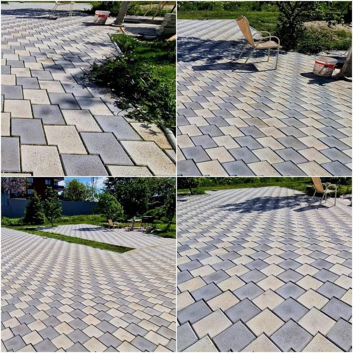 Fabrica Pavaje Model Cod 043 Montaj Pavele Dale Borduri Rigole