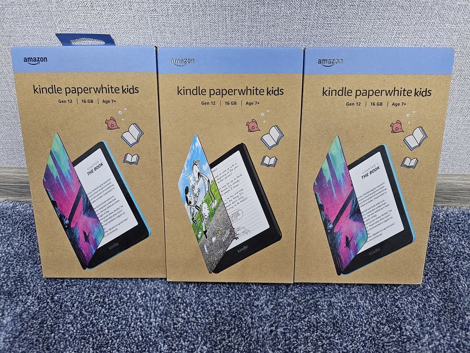 Электронная книга Kindle Paperwhite 12 Gen, версия 2024, 16Gb