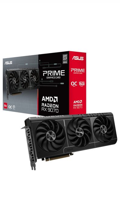 ASUS Radeon RX 9070 PRIME OC 16GB GDDR6 256bit