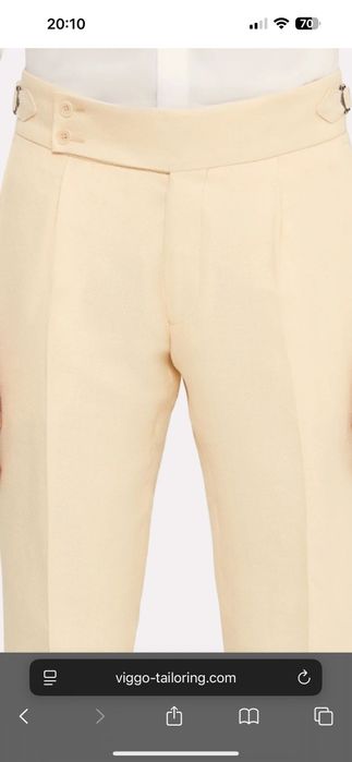 Costum de ginere Viggo culoare ivory