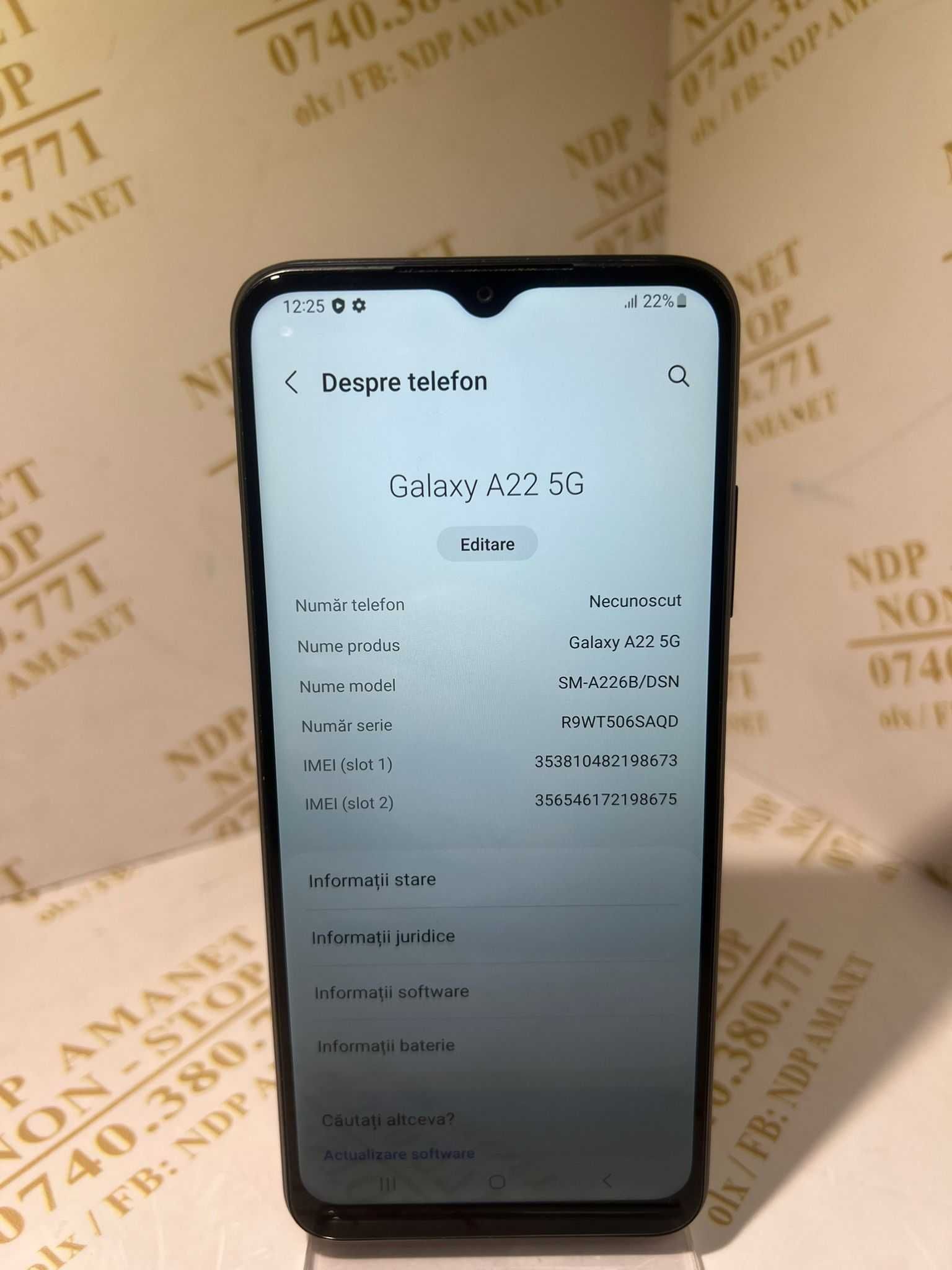 NDP Amanet Calea Mosilor 298   SAMSUNG GALAXY A22 5G (19052)