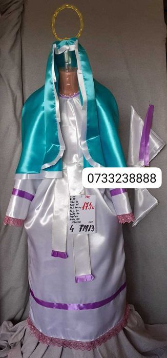 Costum Fecioara Maria pentru copii