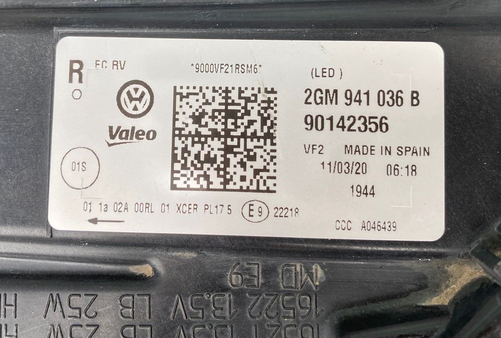 Фарове far Full Led фар за Фолксваген Т-Крос Vw T-Cross