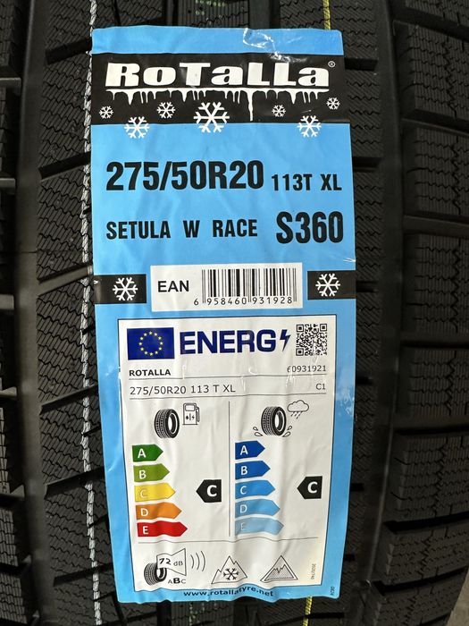 Нови Зимни Гуми ROTALLA S360 275/50R20 113T XL НОВ DOT БОРД 2755020