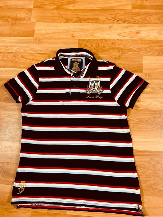 Tricou polo bărbați Camp David L