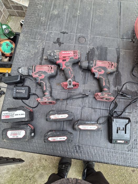 Винтоверт и инпакт Raider pro