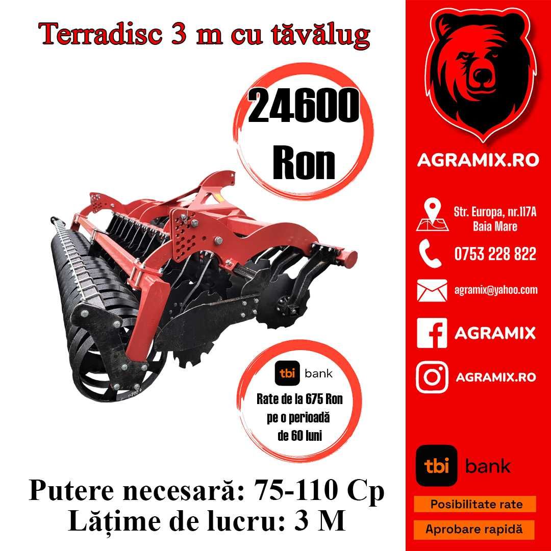 Terradisc discuri agricole vvm verzi noi de 1.1m-2.3m Agramix