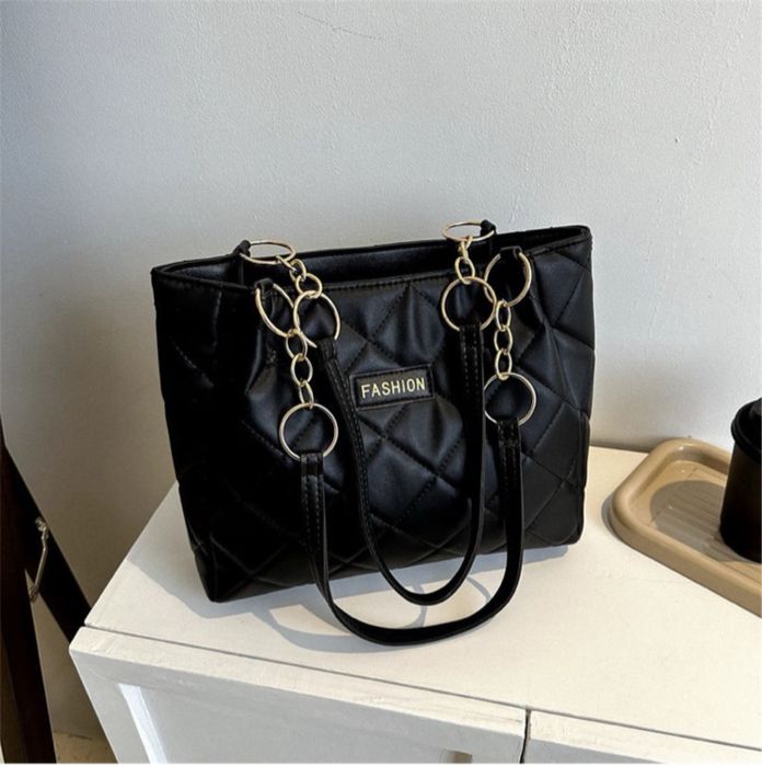 Сумка черный шоппер