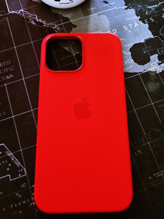 Husa originala iPhone 13 Pro Max Apple,Silicon Red