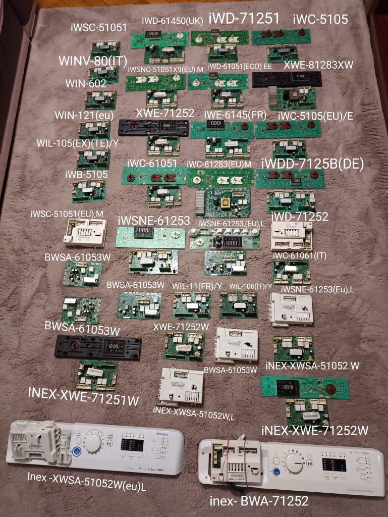 Placi de baza  mașini de spălat rufe