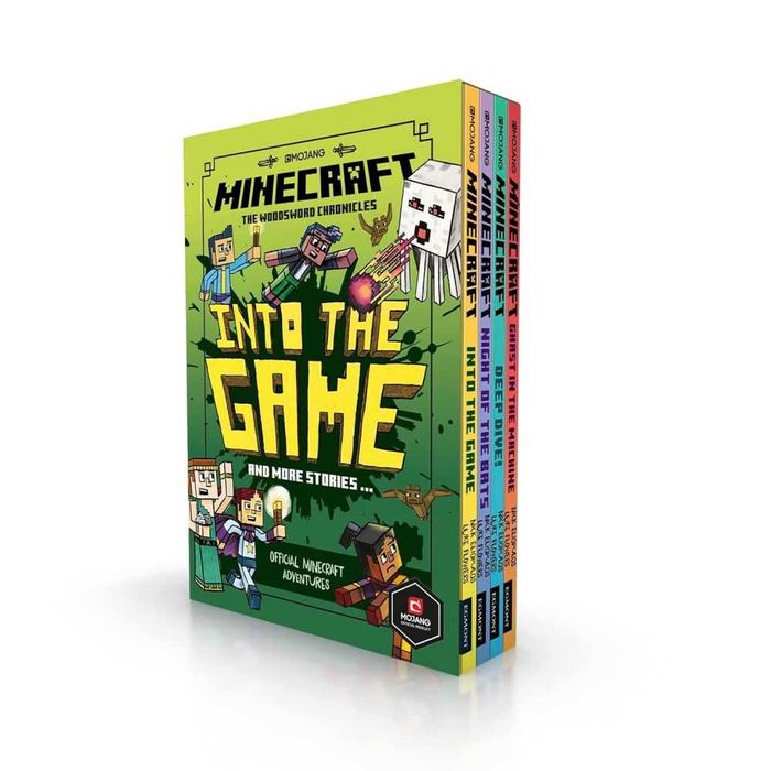 Minecraft Into The Game The Woodsword Chronicles Collection 4 Books