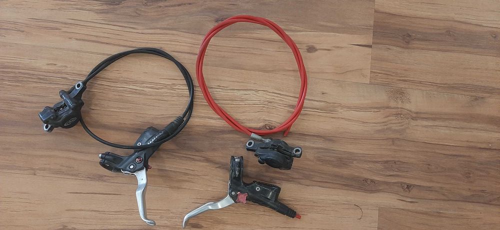 Frane fata - spate disc hidraulice JUICY 5 bicicleta MTB
