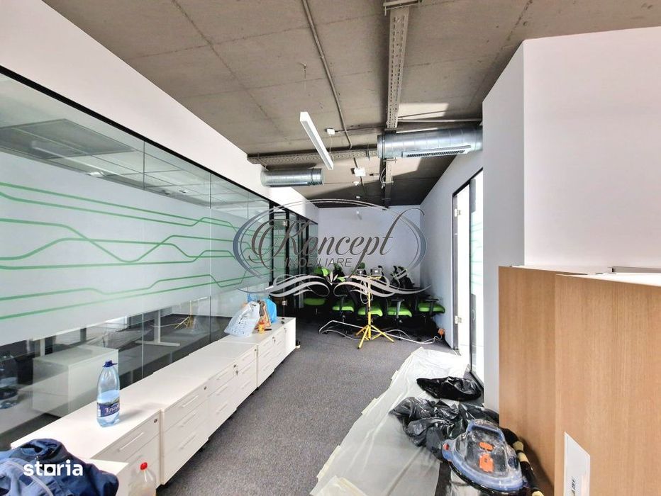 Spatiu de birouri ultramodern cu open space si 3 sali sedinta, Scala C