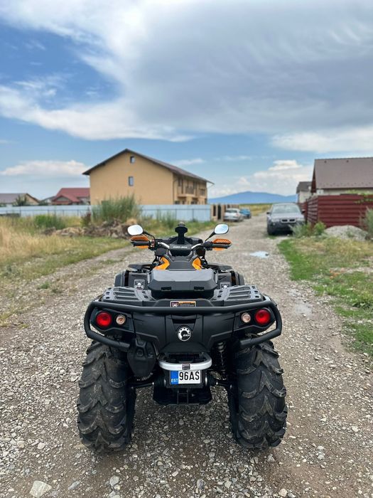 Can am Outlander Max 1000cm// import Finlanda L7E/5000 km/variante atv