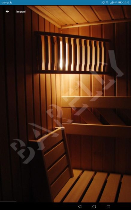 Saune personalizate, traditional- finlandeze,  molid masiv,  Harvia