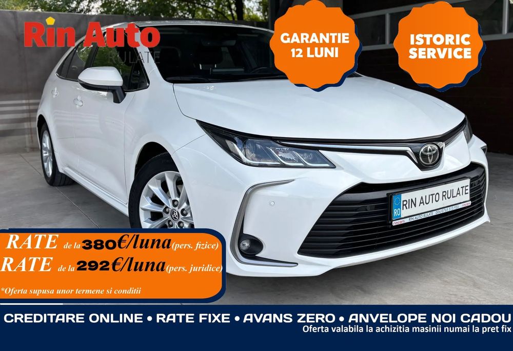 Toyota Corolla Sedan ~ Cutie Automata CVT ~ Posibilitate vanzare in RATE ~ Credit TVA