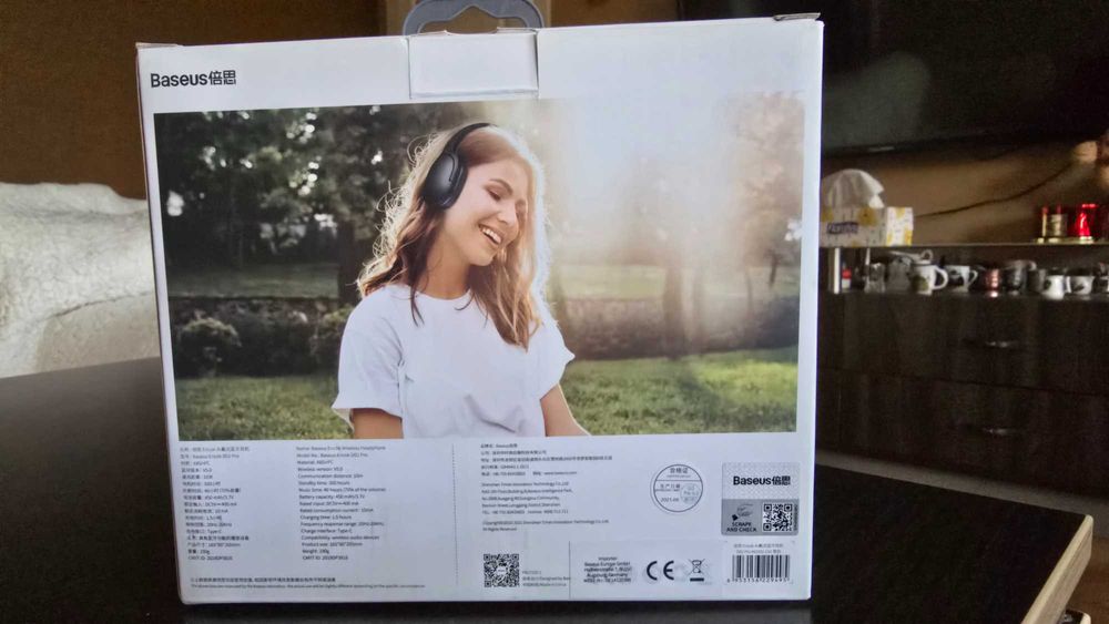 Безжични слушалки Baseus Encok D02 Pro