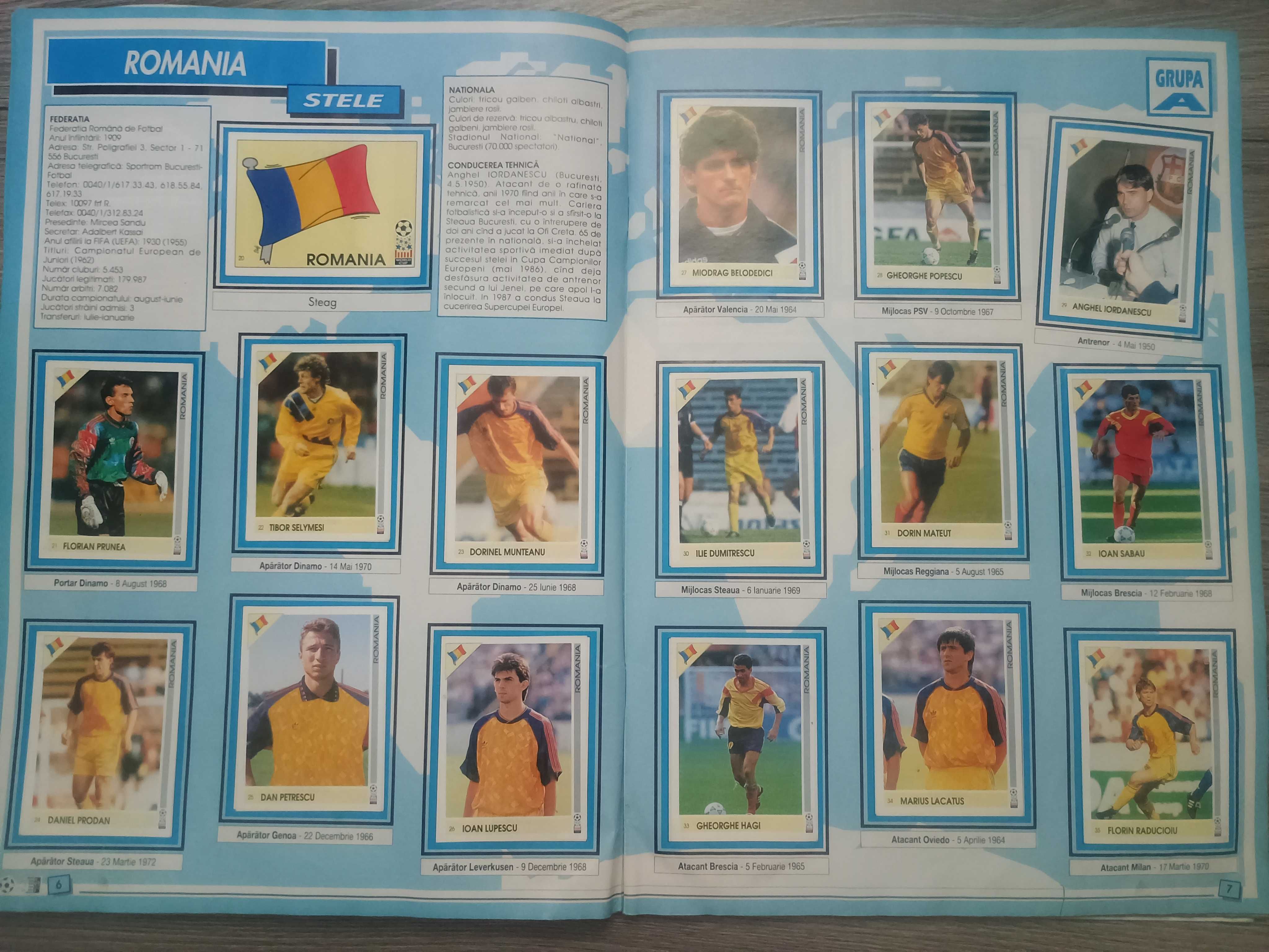 Album Cupa Mondiala1994(World Cup 1994)