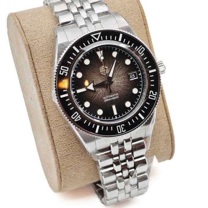 San Martin SN0148 Enamel Sunburst Gray 40mm