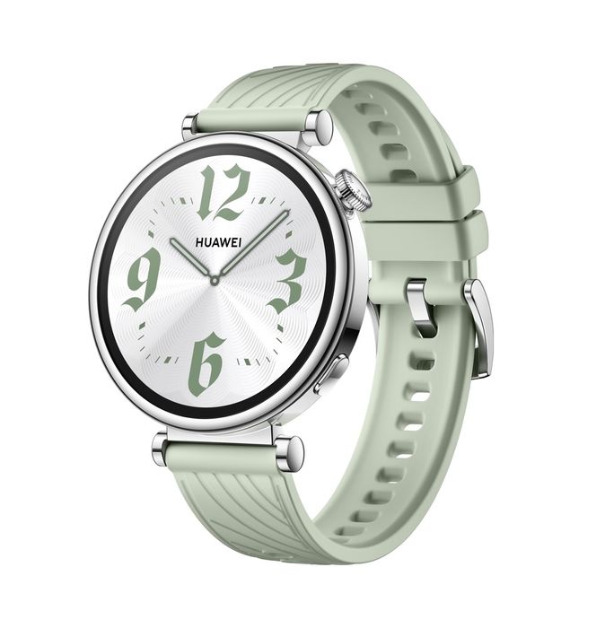 НОВ!!! Дамски смарт часовник Huawei Watch GT 4, 41 мм, Зелена каишка