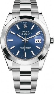 Часовник Rolex Datejust 41 Blue Dial