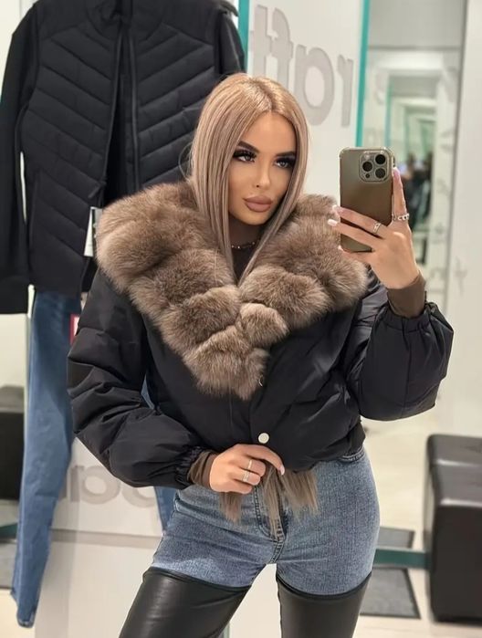 Нови дамски якета с пух