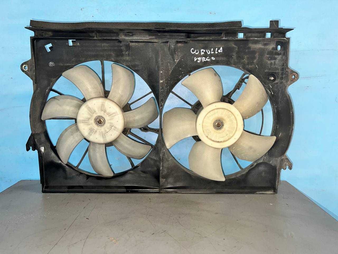 Основной вентилятор охлаждения на Toyota Corolla Verso
