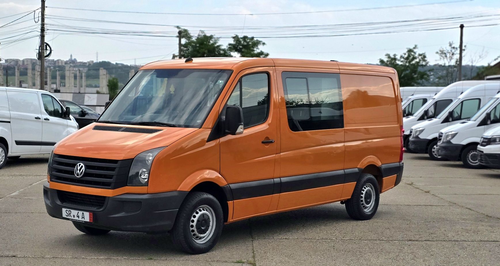 Volkswagen crafter 2.0 tdi mixt 6 locuri 2016 216000km