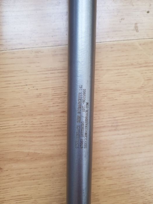 Burghiu carota 55mm×600mm