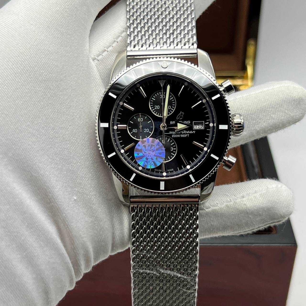 Breitling Superocean неръждаема стомана