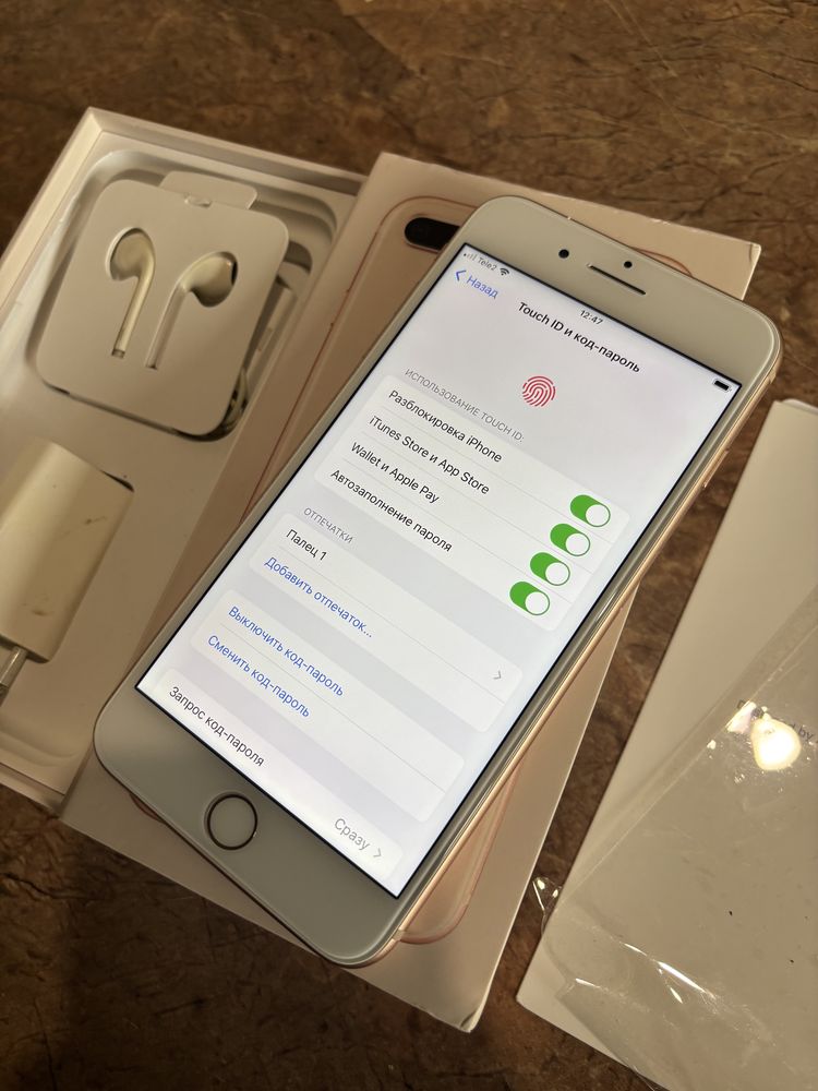 iPhone 8 plus 64гб Полный комплект