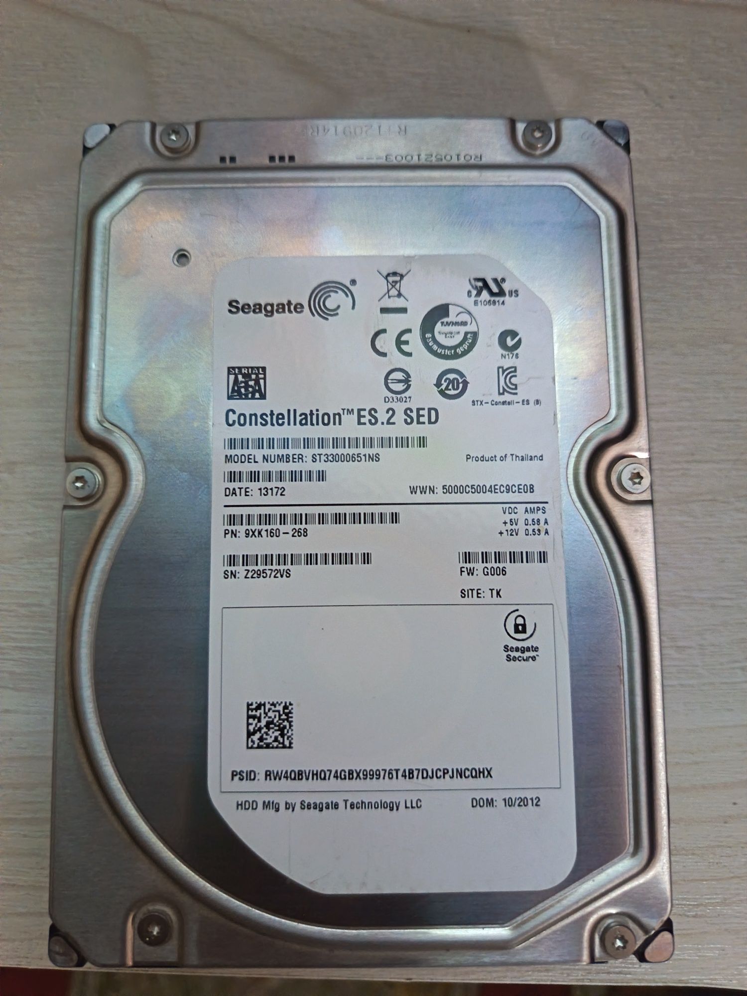 Хард диск seagate 3TB