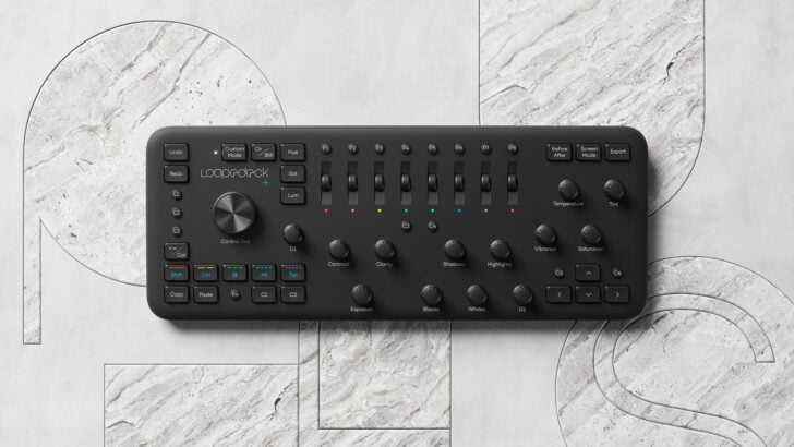 Loupedeck+ консоль для работы с фотографиями и видео.