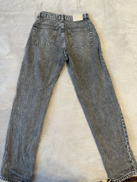 Дамски сиви дънки Pull and Bear