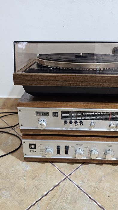 Pick-up dual 721,amplificator dual cv 80,tuner dual ct 16
