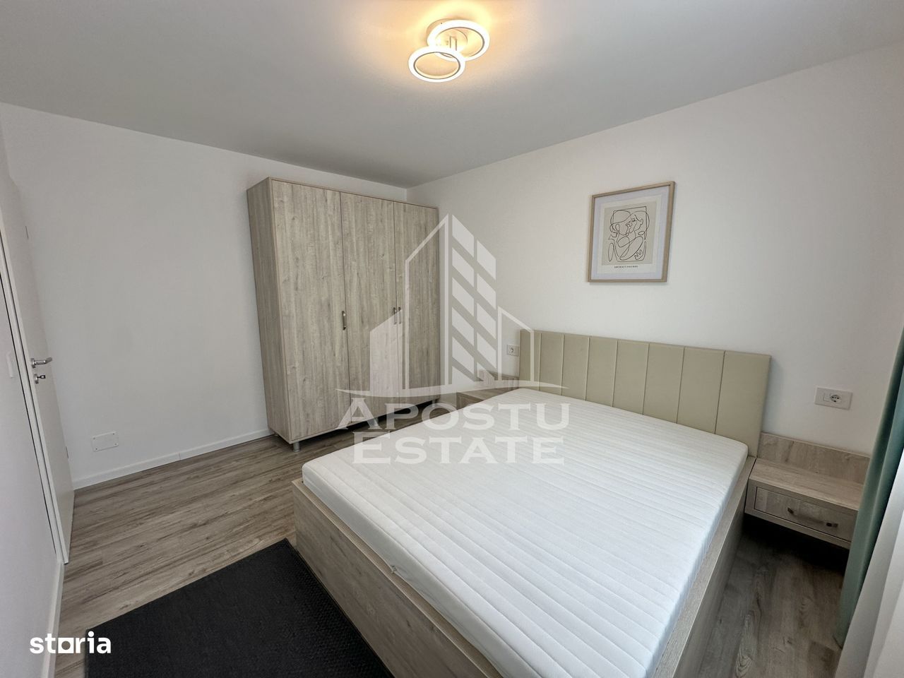Apartament cu 2 camere la etajul 1, mobilat si utilat in Braytim