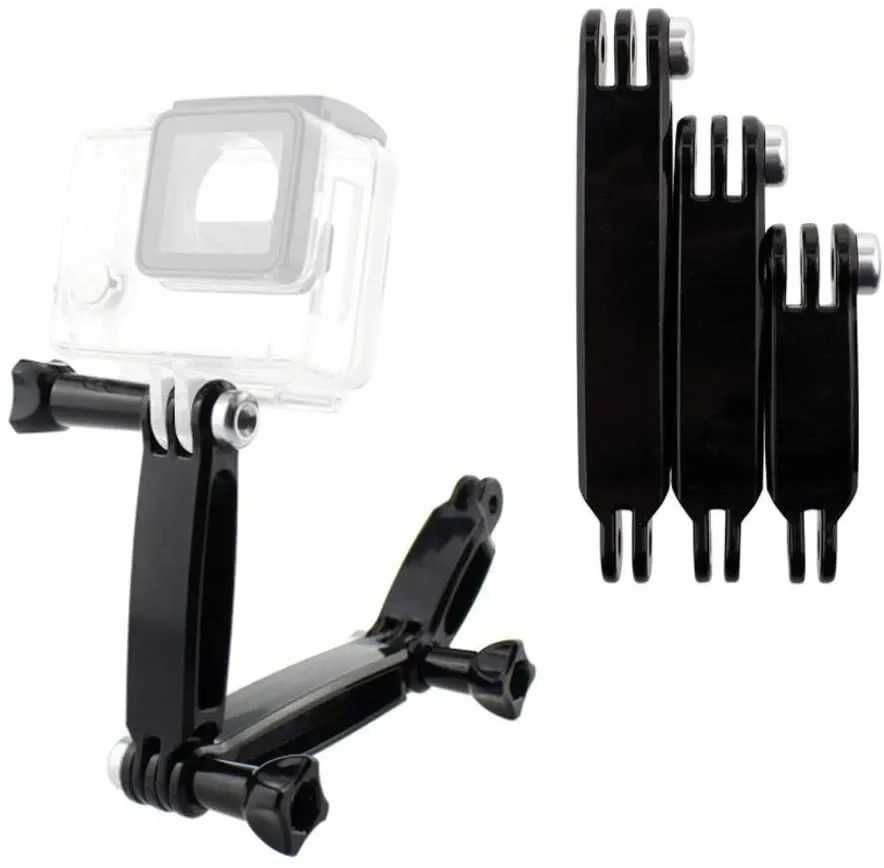 Set 3 extensii lungi drepte GoPro Hero 11 10 9 8 7 6 5 4 brat pivot