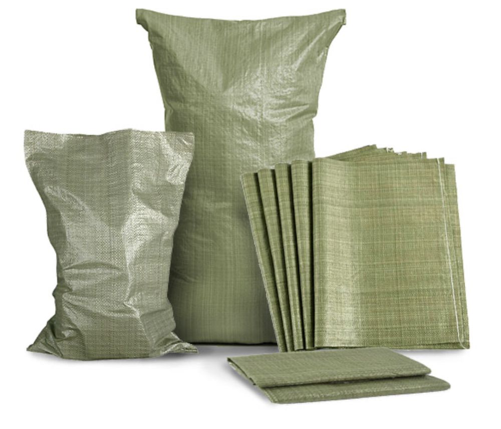 Продам мешки Белые и Зеленые полипропиленовые