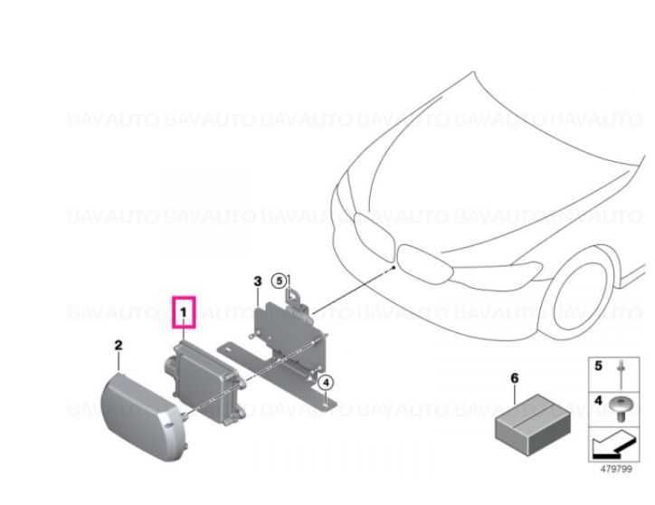 Senzor radar (distronic) BMW