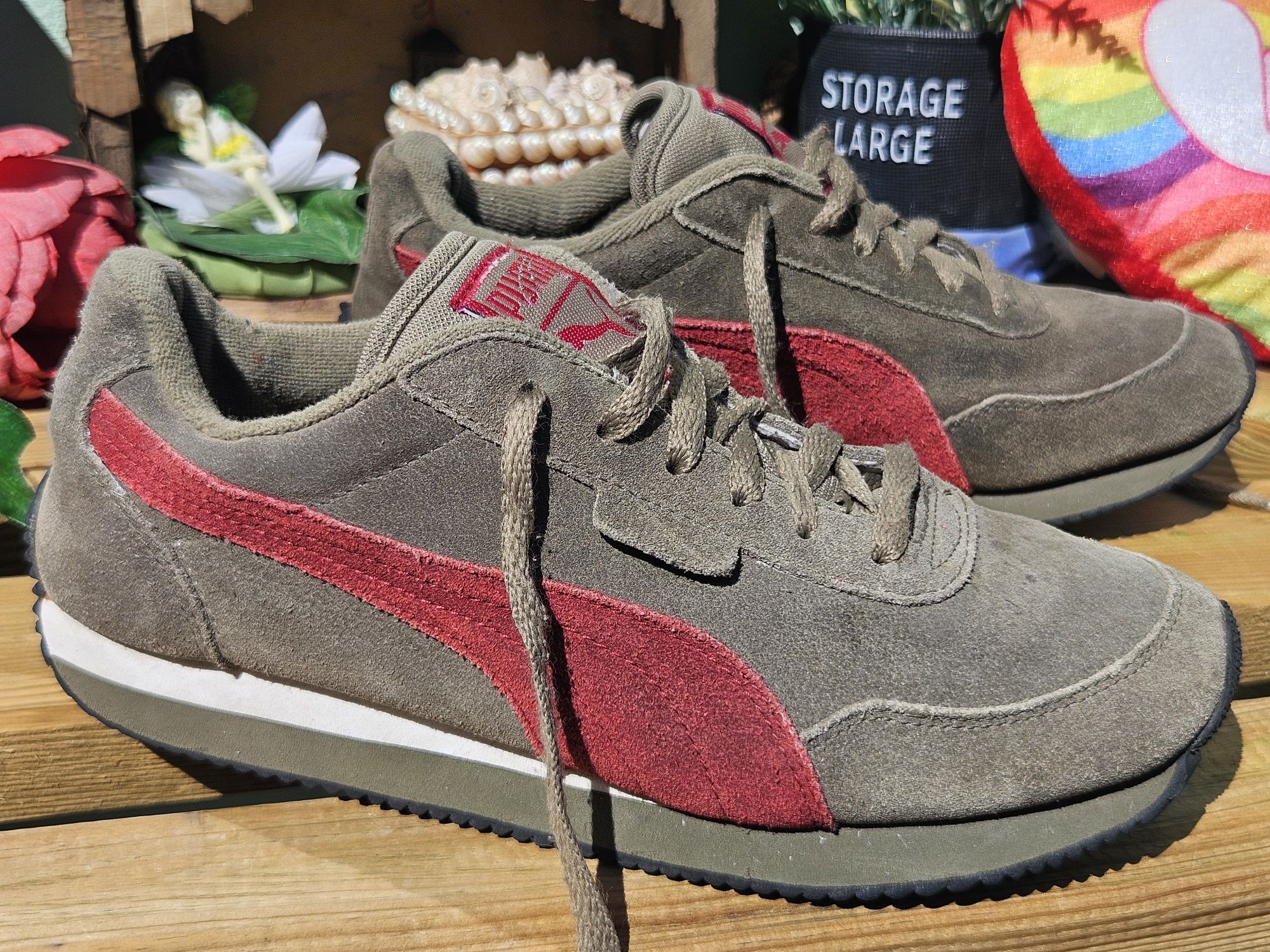 Puma кецове от велур N39