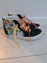 Ghete piele vans  marimea 38.5 cu 24.5 cm