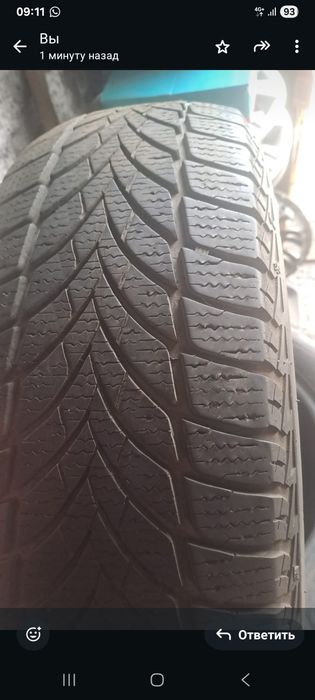 Продам зимнюю резину R15