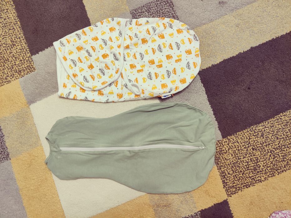 Sisteme de înfășat SnugPod și Baltic Bebe 0-3 luni 2 buc