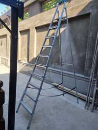 Лестница стремянка алюминиевая 2,5 метра