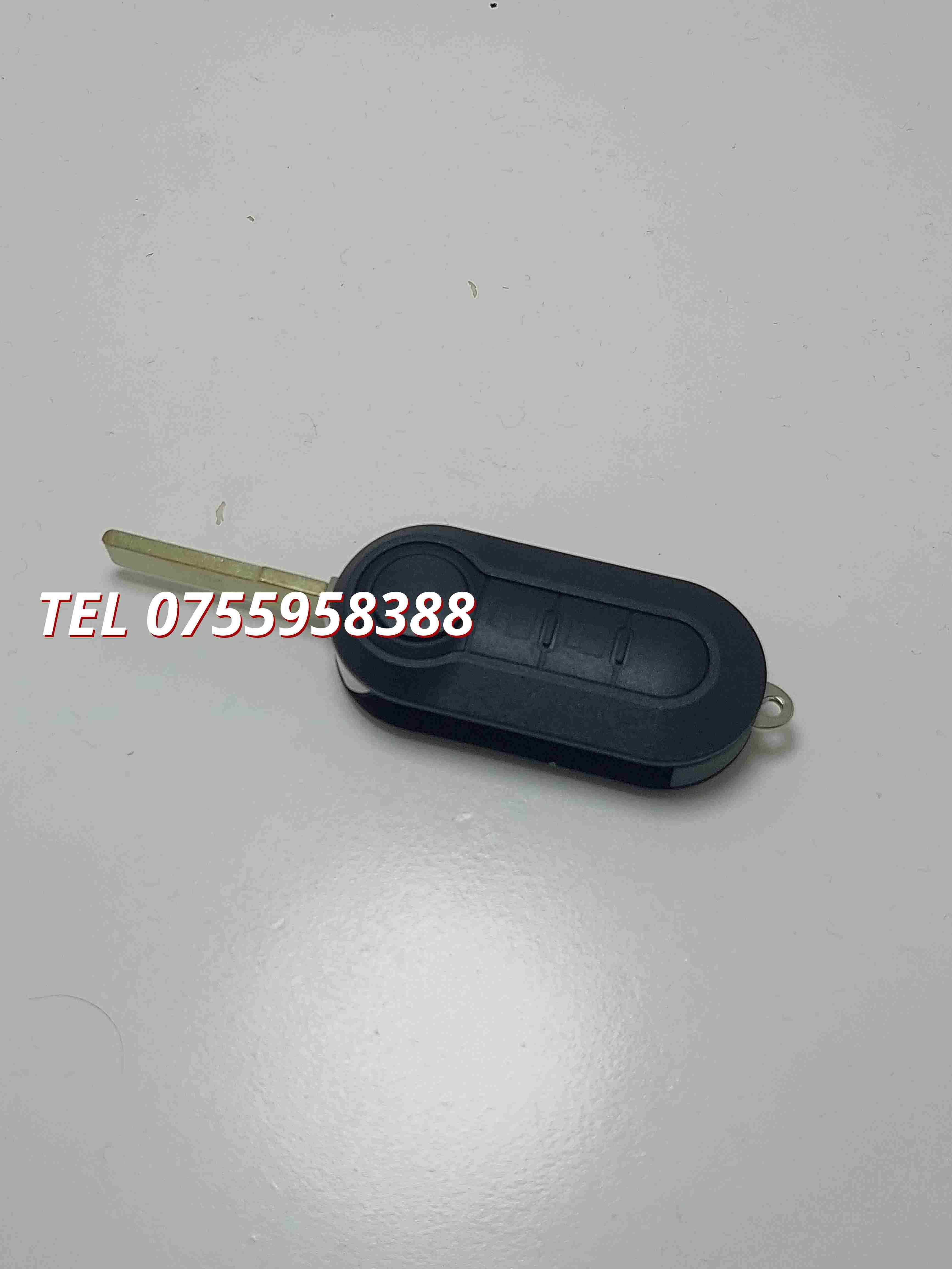 Carcasa Cheie Contact Pentru Fiat 500 Bravo Grande Punto 3 Butoane C