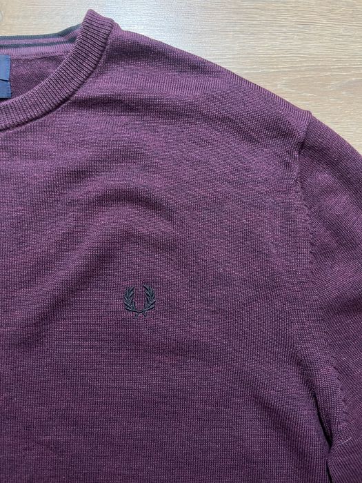 Fred Perry мерино пуловер размер XL