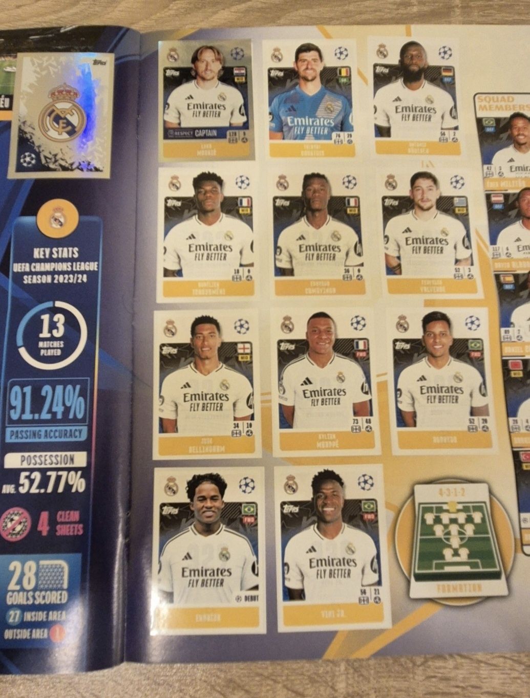 РАЗПРОДАЖБА! 100% попълнен албум Topps / Panini Шампионска лига 24/25