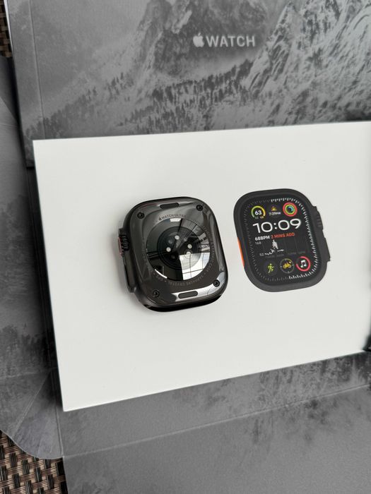 НОВ! 24М Гар. Apple Watch ULTRA 2 Лизинг от 45лв/м 49mm Black Titanium
