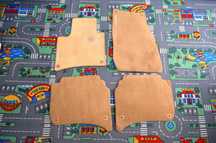 Set covorase mocheta Bej Porsche Cayenne 2010- 2017